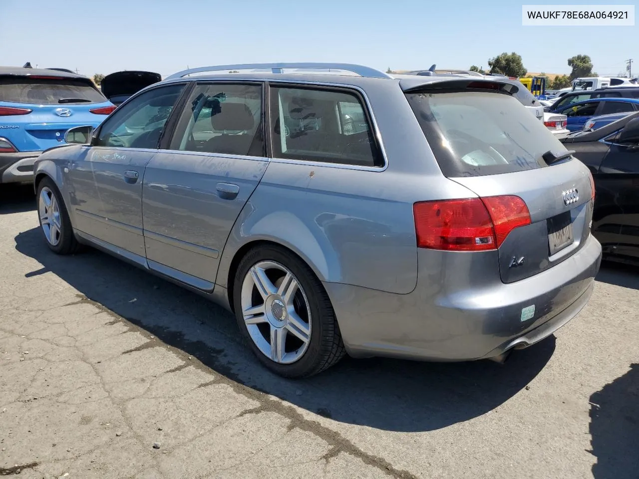 2008 Audi A4 2.0T Avant Quattro VIN: WAUKF78E68A064921 Lot: 62138974