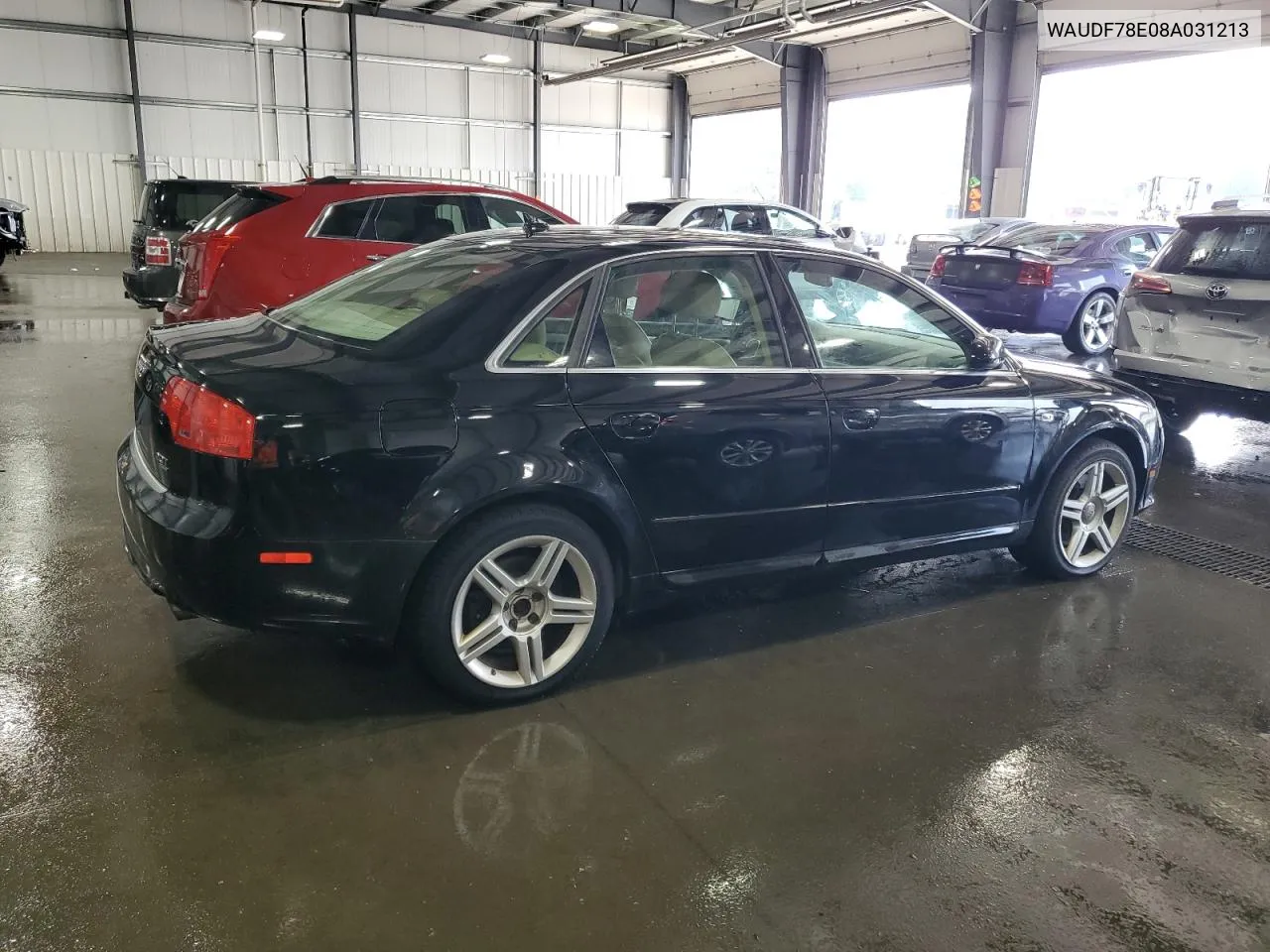 2008 Audi A4 2.0T Quattro VIN: WAUDF78E08A031213 Lot: 68468874