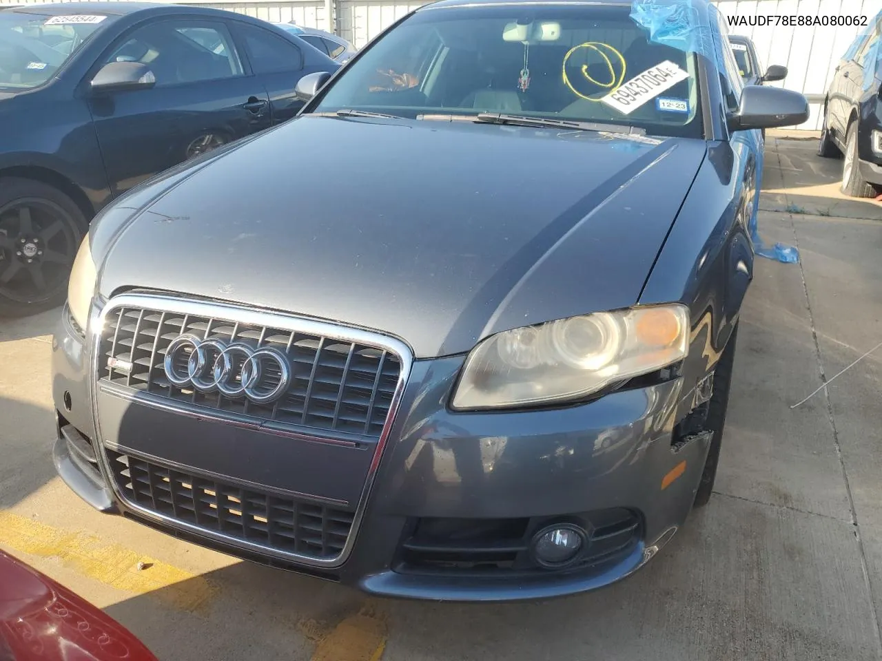 WAUDF78E88A080062 2008 Audi A4 2.0T Quattro