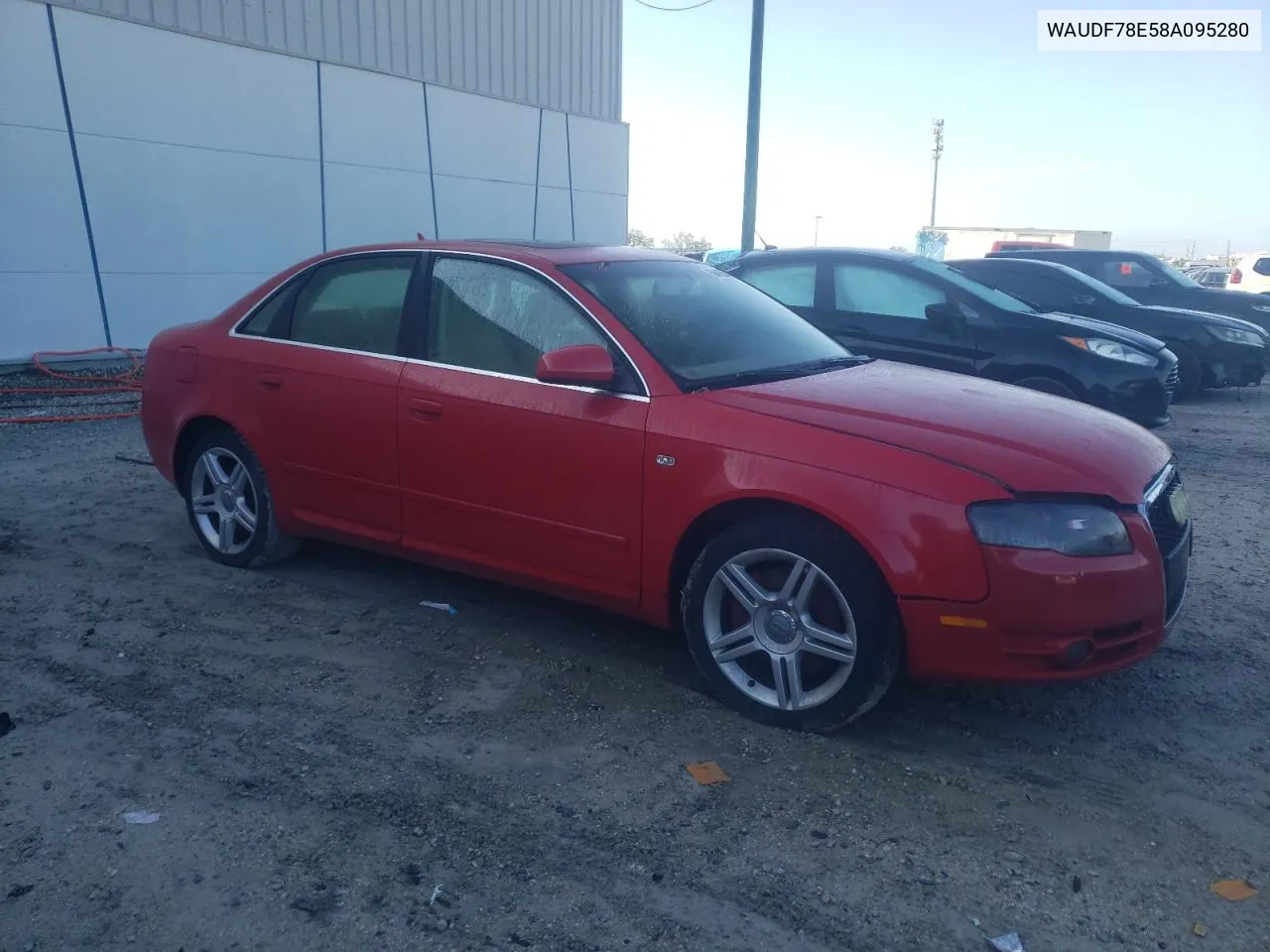 WAUDF78E58A095280 2008 Audi A4 2.0T Quattro