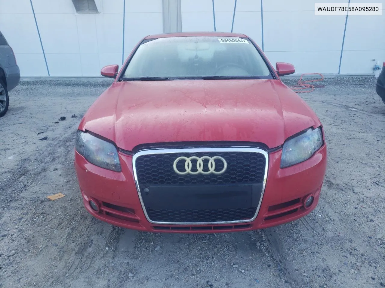 2008 Audi A4 2.0T Quattro VIN: WAUDF78E58A095280 Lot: 69460544