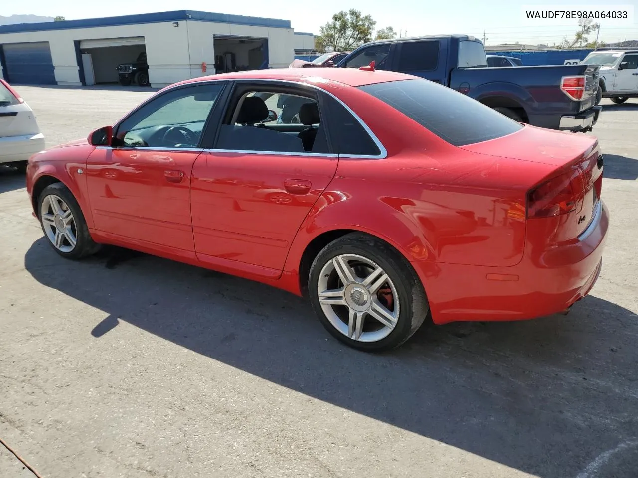 2008 Audi A4 2.0T Quattro VIN: WAUDF78E98A064033 Lot: 71231324