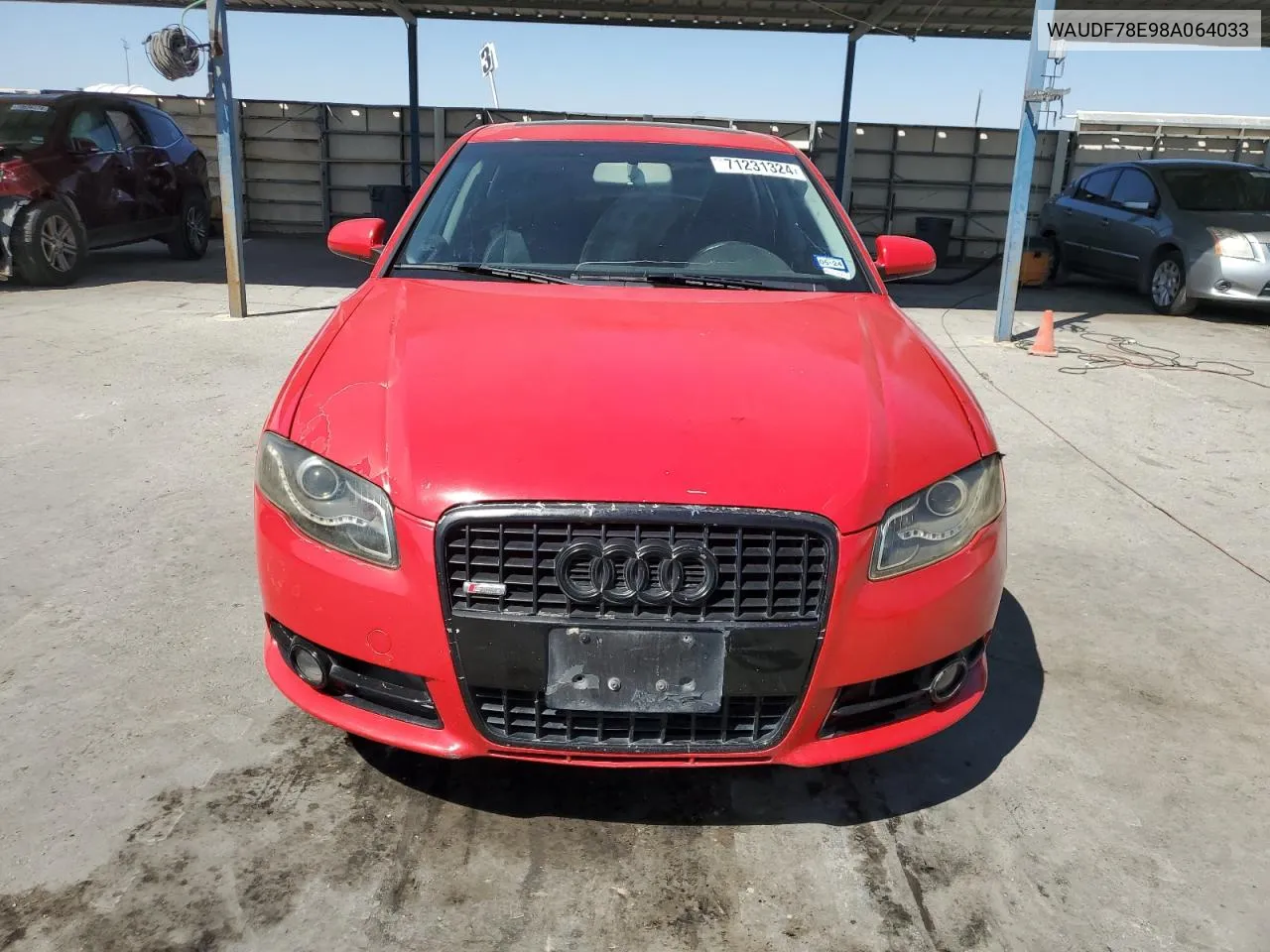 WAUDF78E98A064033 2008 Audi A4 2.0T Quattro