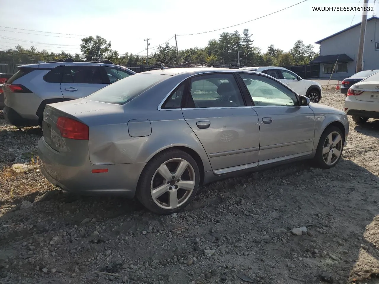 WAUDH78E68A161832 2008 Audi A4 3.2 Quattro