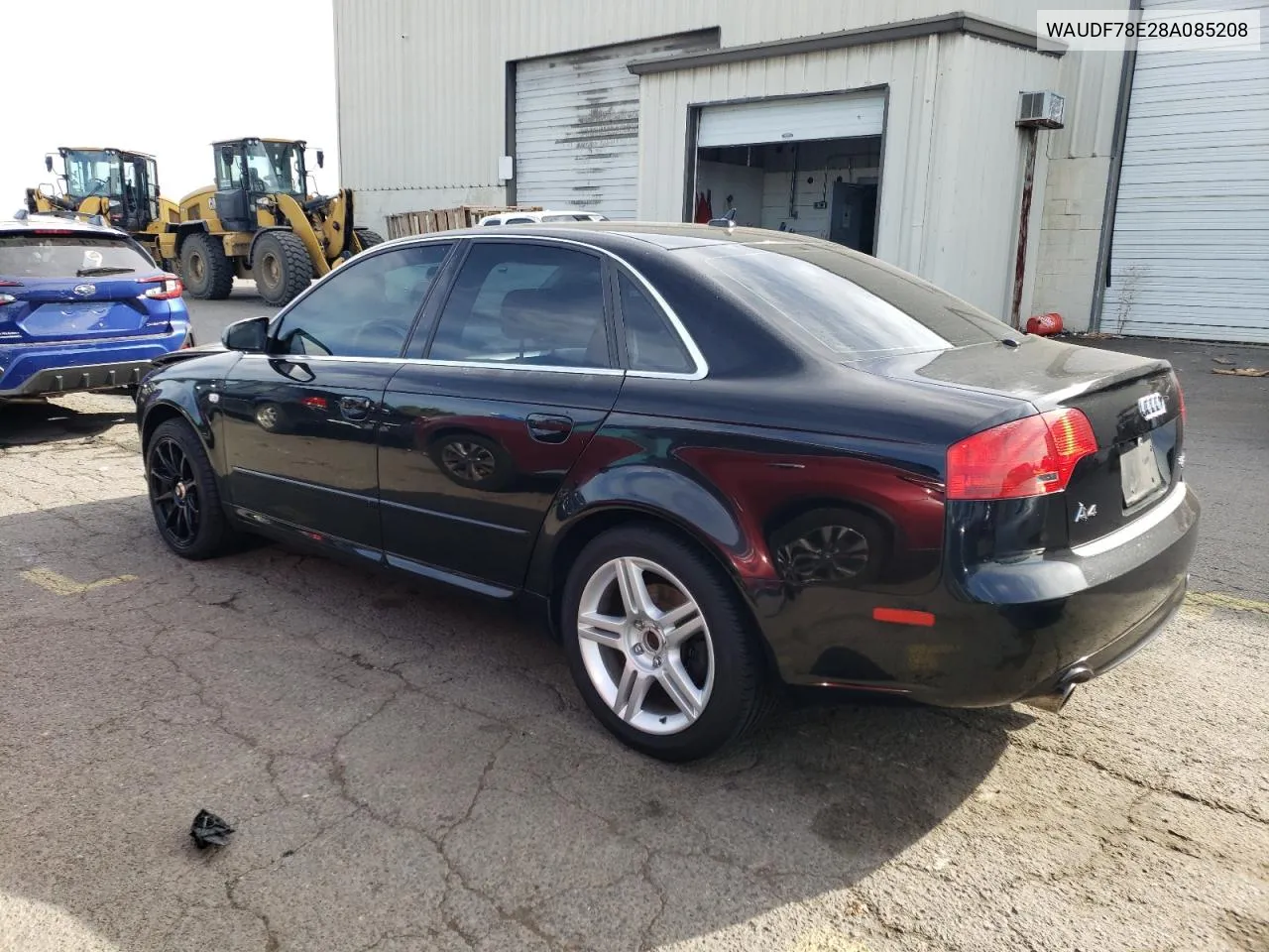 2008 Audi A4 2.0T Quattro VIN: WAUDF78E28A085208 Lot: 75773504