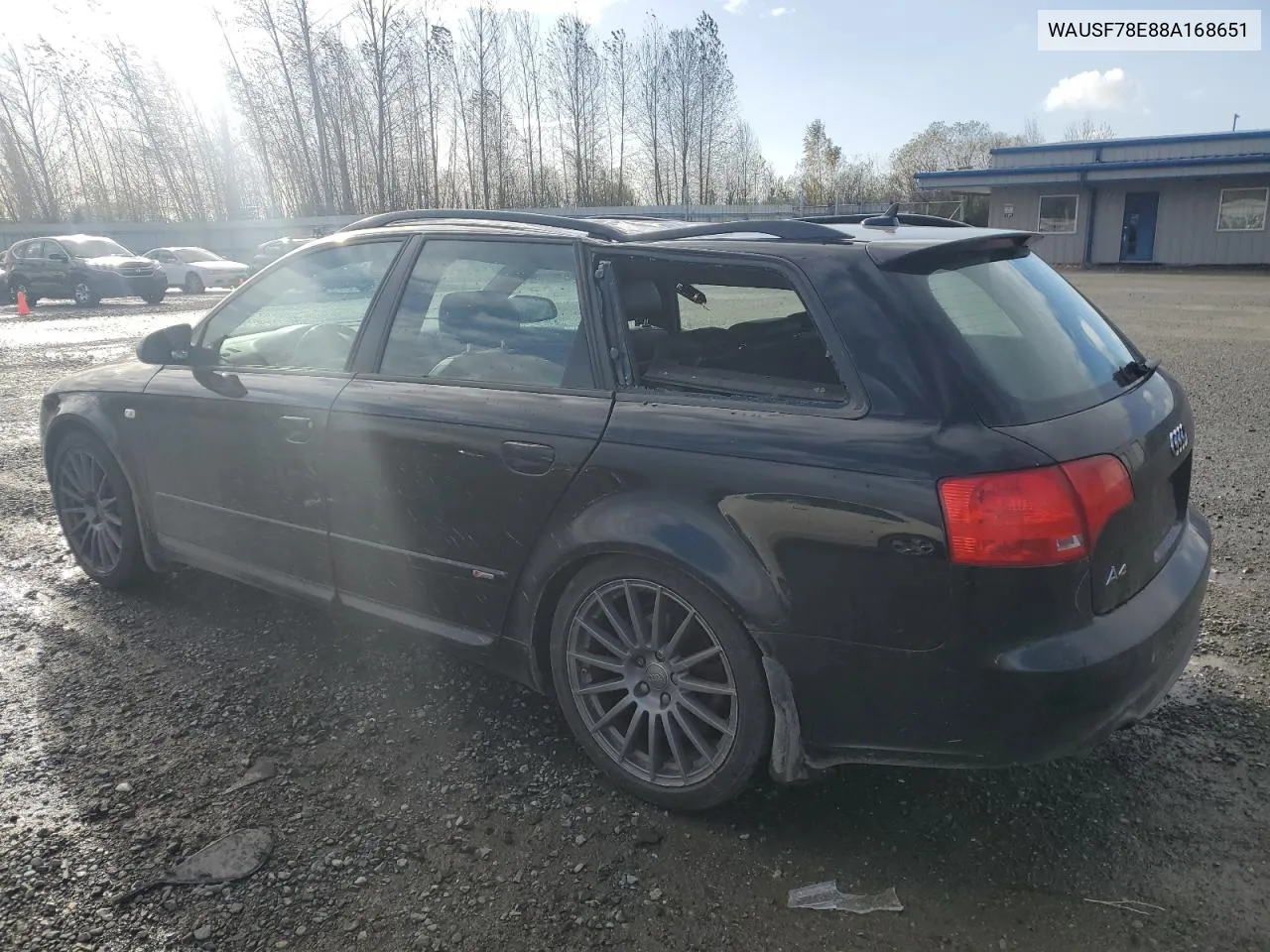 2008 Audi A4 S-Line 2.0T Avant Quattro VIN: WAUSF78E88A168651 Lot: 78377944