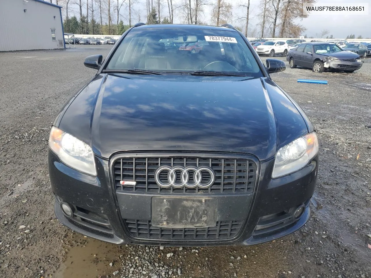 2008 Audi A4 S-Line 2.0T Avant Quattro VIN: WAUSF78E88A168651 Lot: 78377944