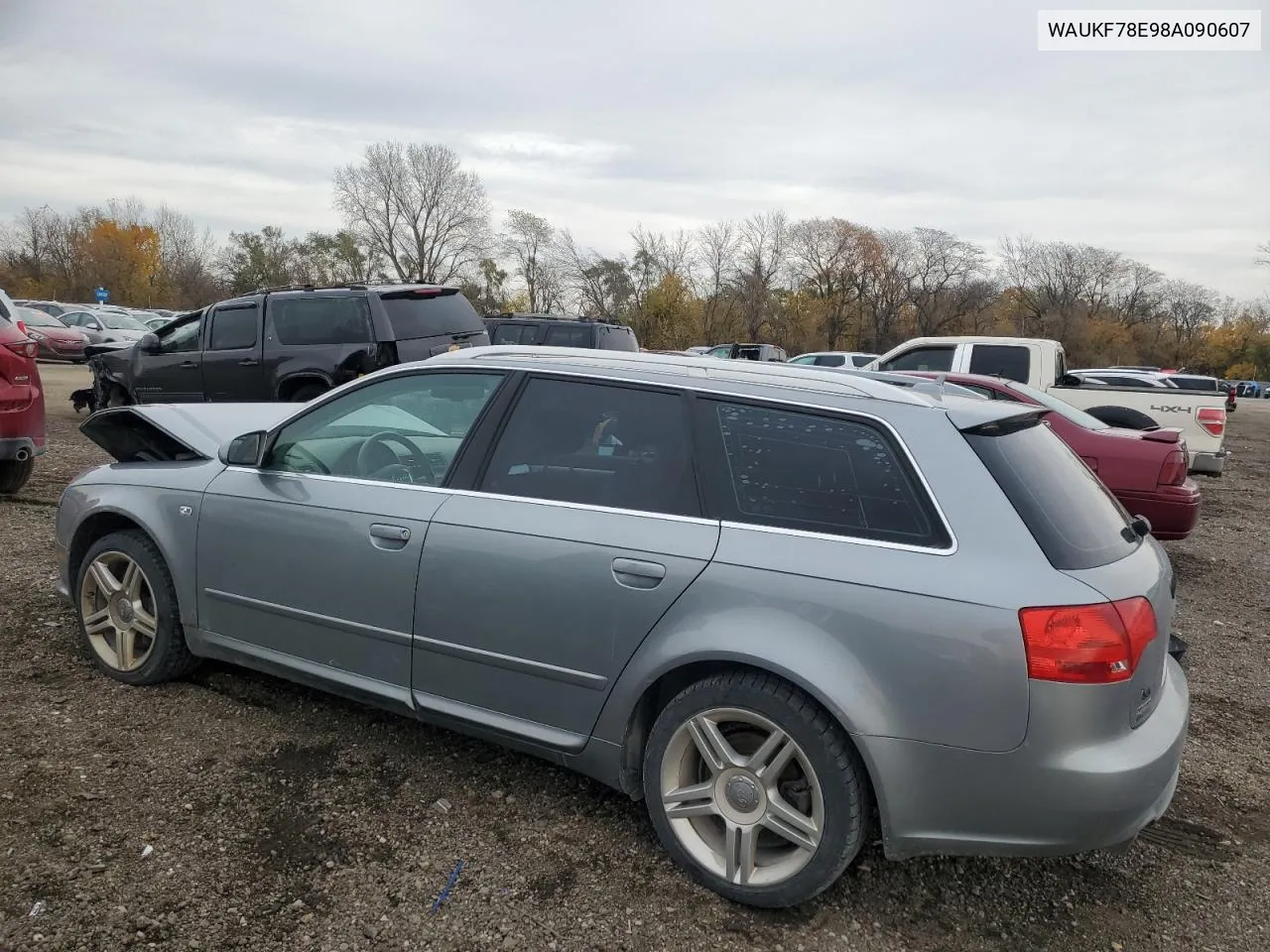 2008 Audi A4 2.0T Avant Quattro VIN: WAUKF78E98A090607 Lot: 79123064