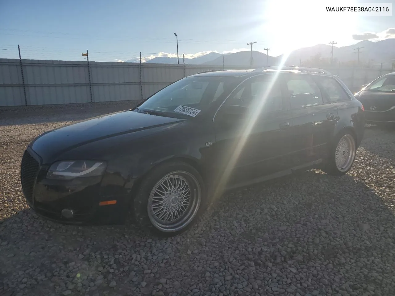 2008 Audi A4 2.0T Avant Quattro VIN: WAUKF78E38A042116 Lot: 79535154