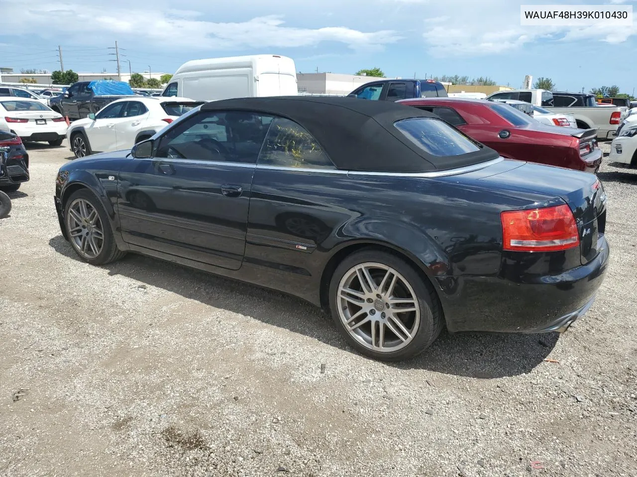 WAUAF48H39K010430 2009 Audi A4 2.0T Cabriolet