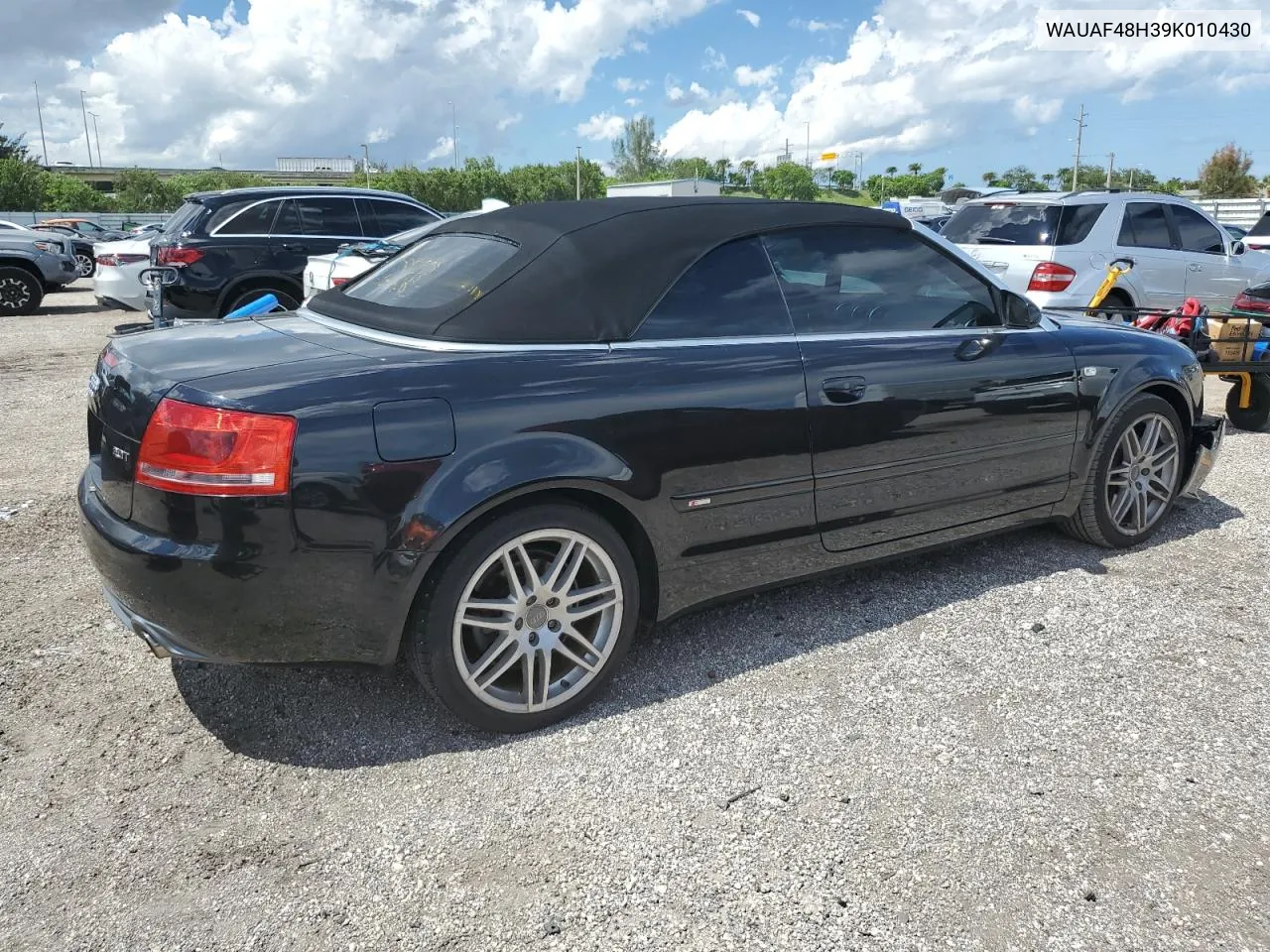 2009 Audi A4 2.0T Cabriolet VIN: WAUAF48H39K010430 Lot: 60893194