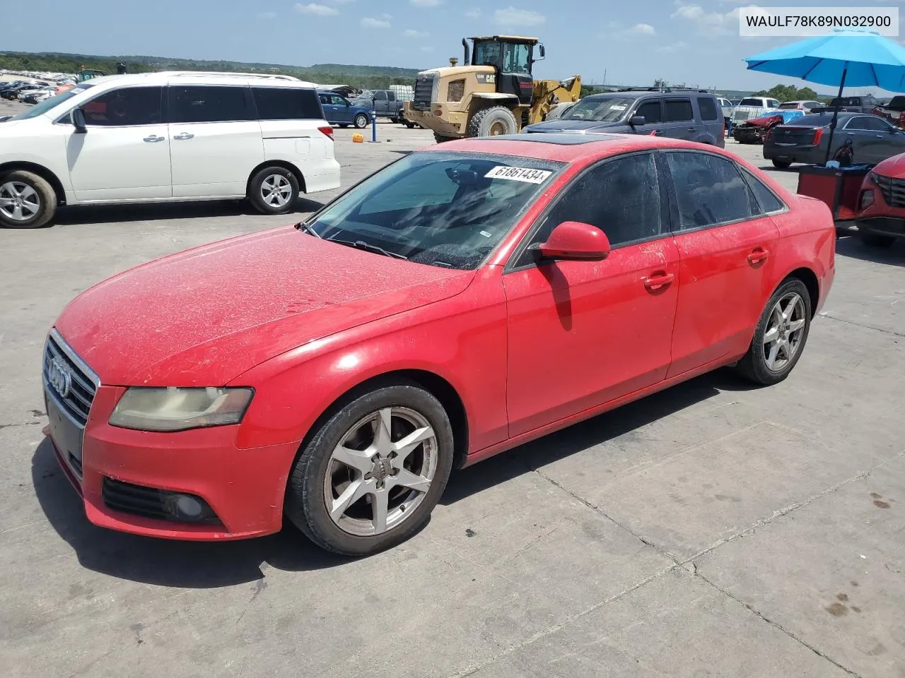 WAULF78K89N032900 2009 Audi A4 2.0T Quattro