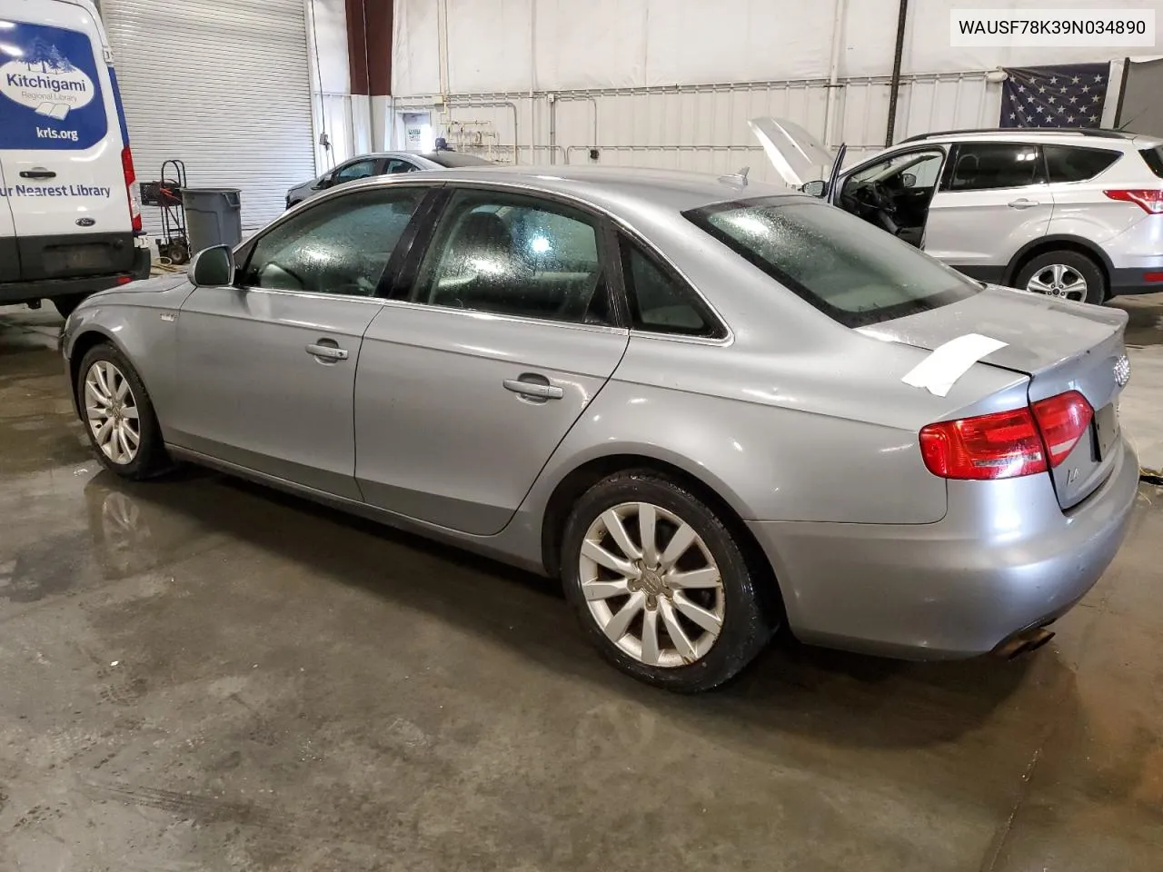 2009 Audi A4 Premium Plus VIN: WAUSF78K39N034890 Lot: 64897994