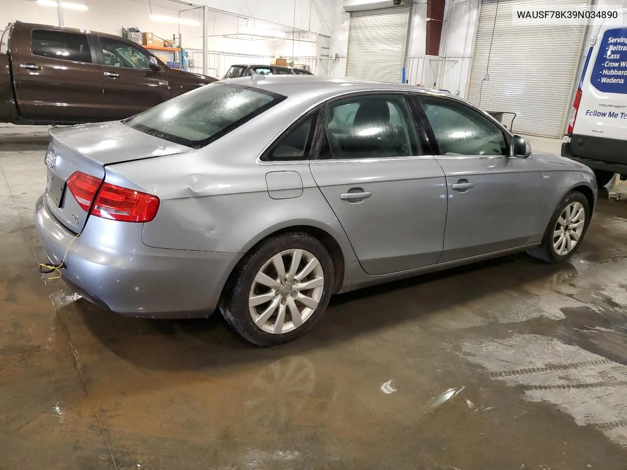 2009 Audi A4 Premium Plus VIN: WAUSF78K39N034890 Lot: 64897994