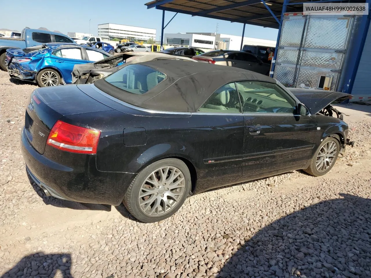 2009 Audi A4 2.0T Cabriolet VIN: WAUAF48H99K002638 Lot: 67353464