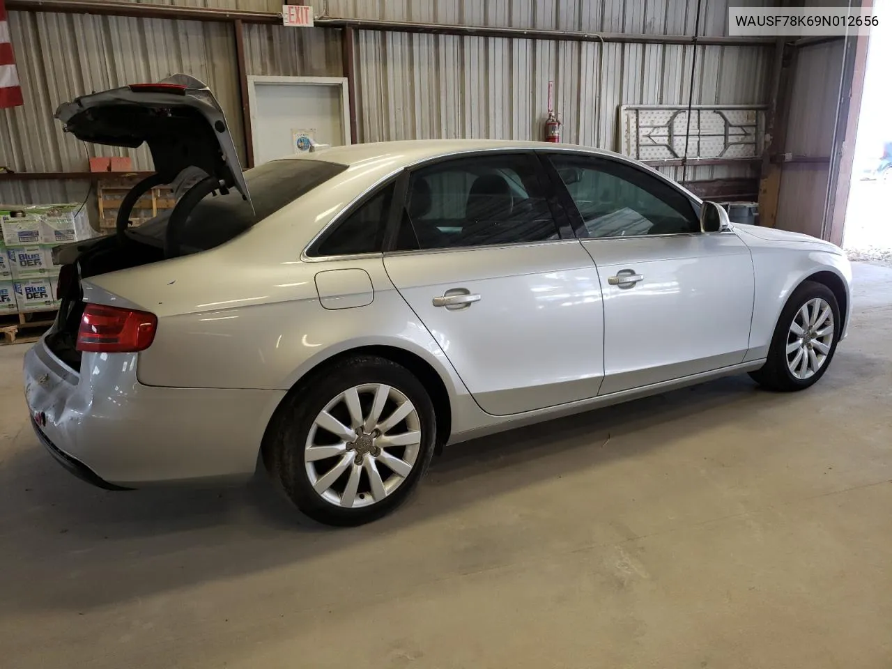 WAUSF78K69N012656 2009 Audi A4 Premium Plus