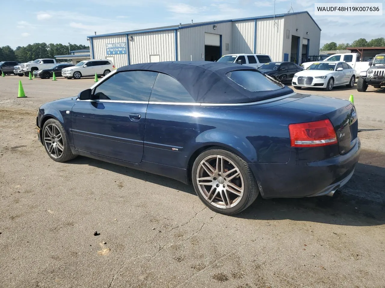 2009 Audi A4 2.0T Cabriolet Quattro VIN: WAUDF48H19K007636 Lot: 69952744