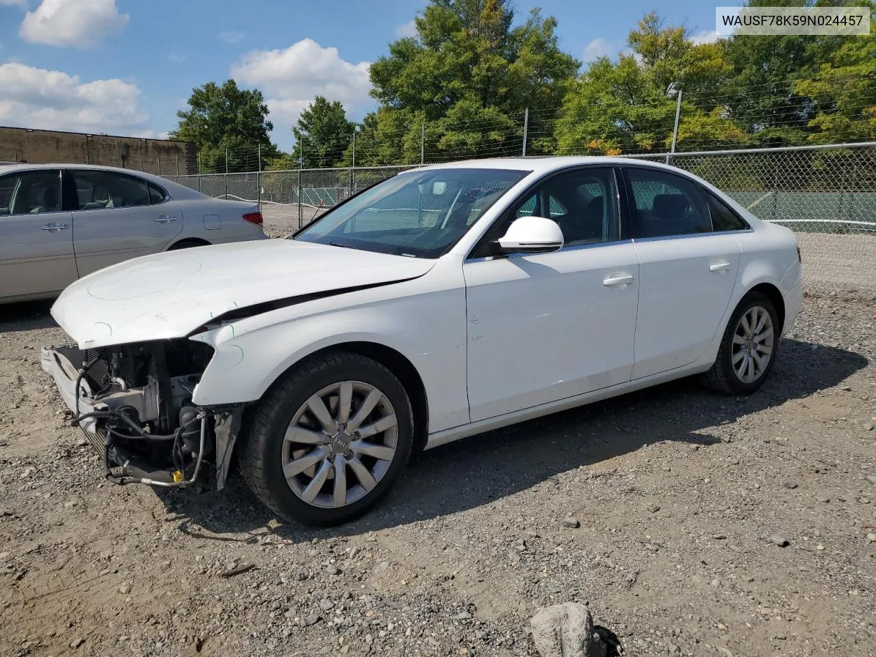 WAUSF78K59N024457 2009 Audi A4 Premium Plus