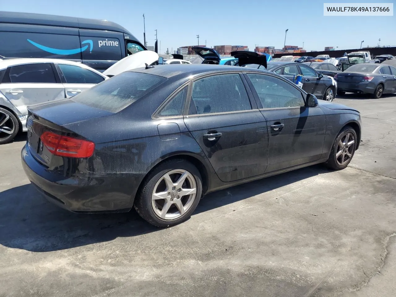 2009 Audi A4 2.0T Quattro VIN: WAULF78K49A137666 Lot: 70304924