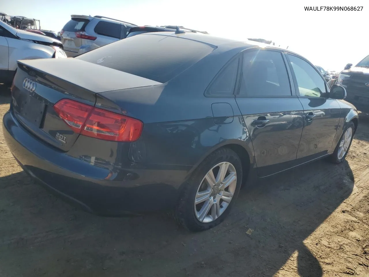 2009 Audi A4 2.0T Quattro VIN: WAULF78K99N068627 Lot: 70625114