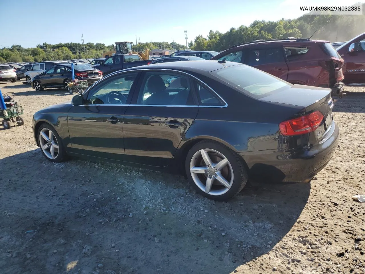 WAUMK98K29N032385 2009 Audi A4 Prestige