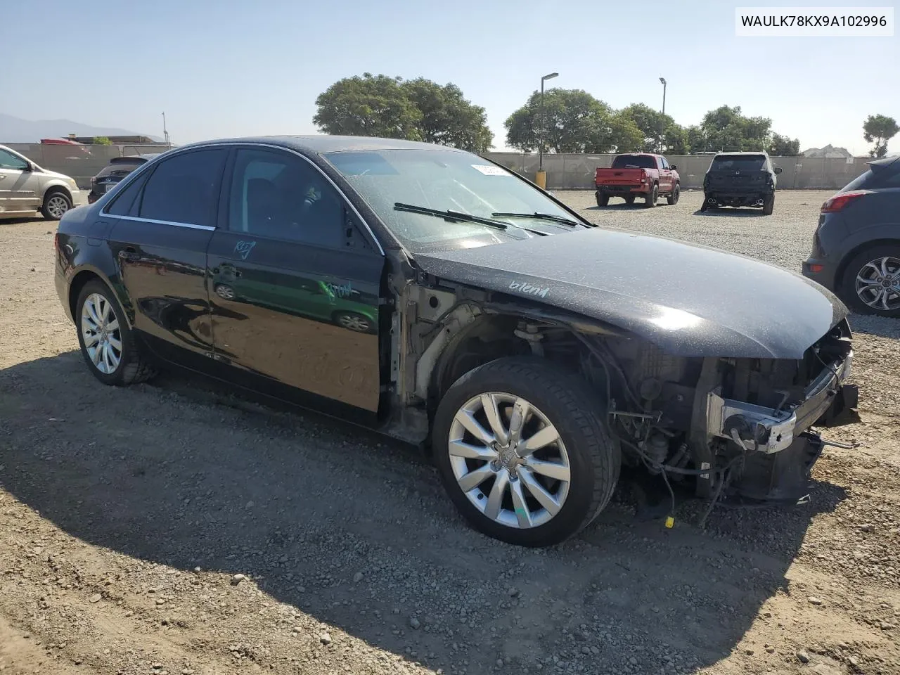 WAULK78KX9A102996 2009 Audi A4 3.2 Quattro