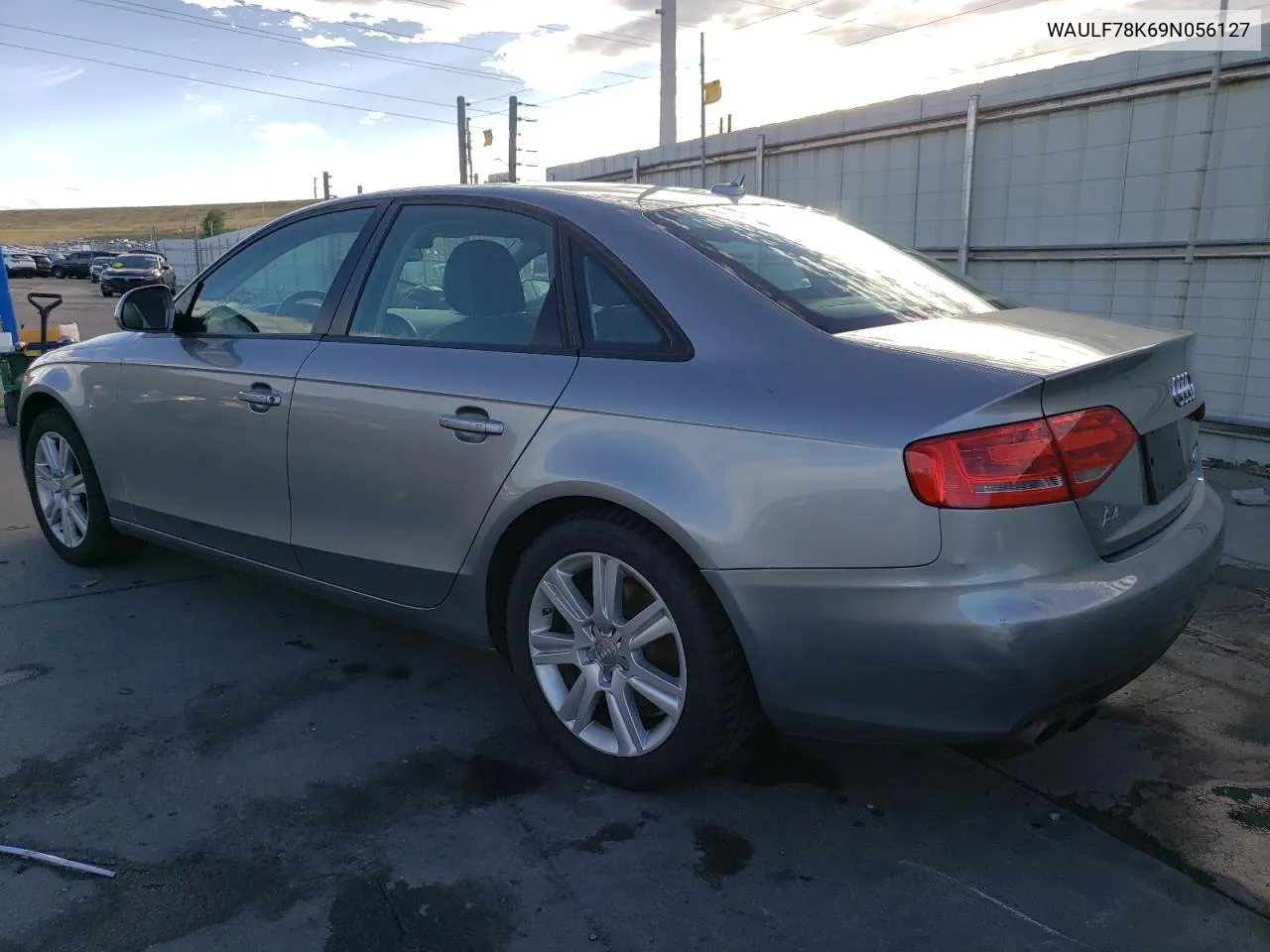 2009 Audi A4 2.0T Quattro VIN: WAULF78K69N056127 Lot: 72643574