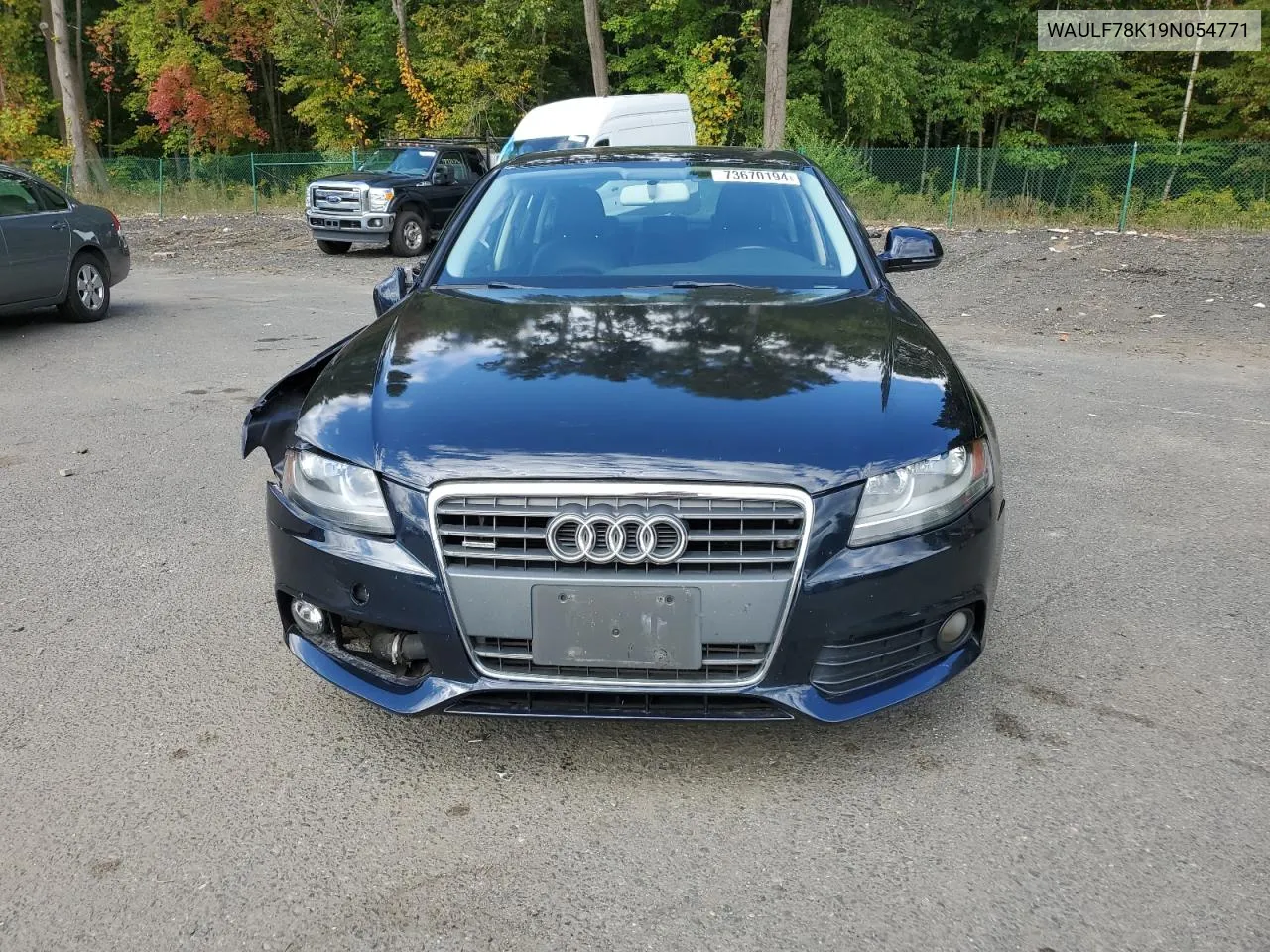 WAULF78K19N054771 2009 Audi A4 2.0T Quattro