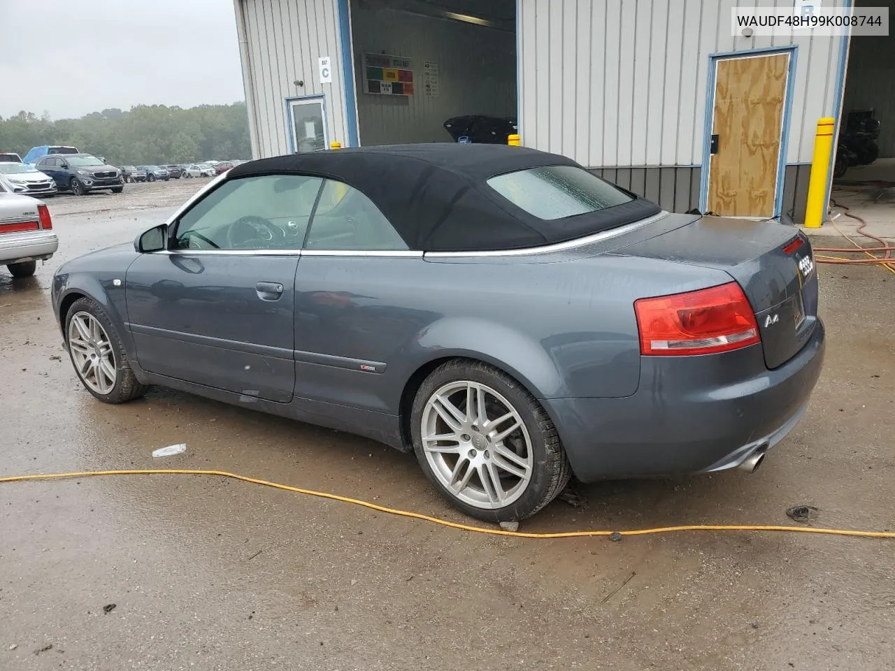 WAUDF48H99K008744 2009 Audi A4 2.0T Cabriolet Quattro