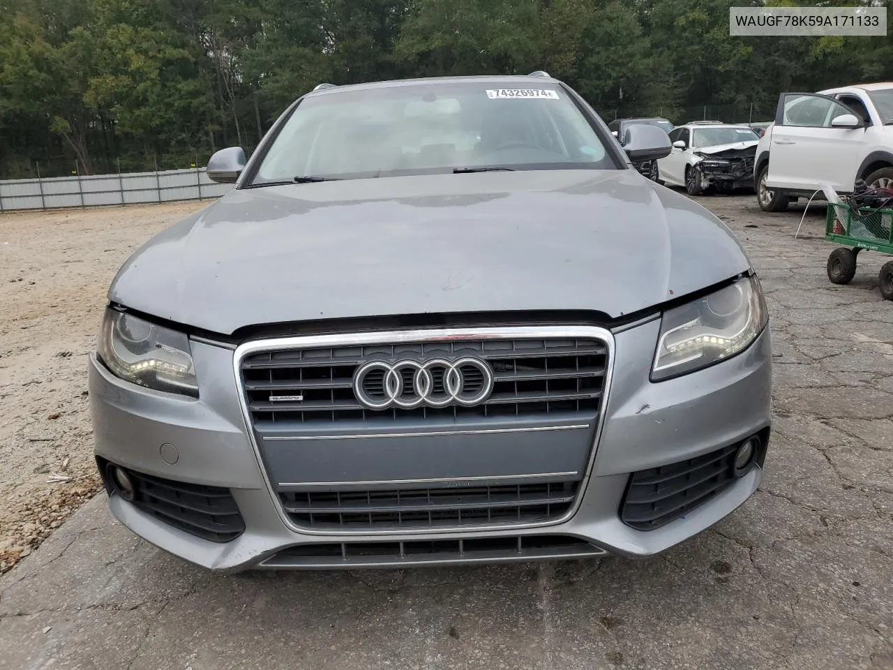 2009 Audi A4 Premium Plus VIN: WAUGF78K59A171133 Lot: 74326974