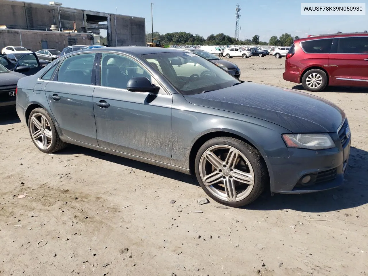 2009 Audi A4 Premium Plus VIN: WAUSF78K39N050930 Lot: 74674104