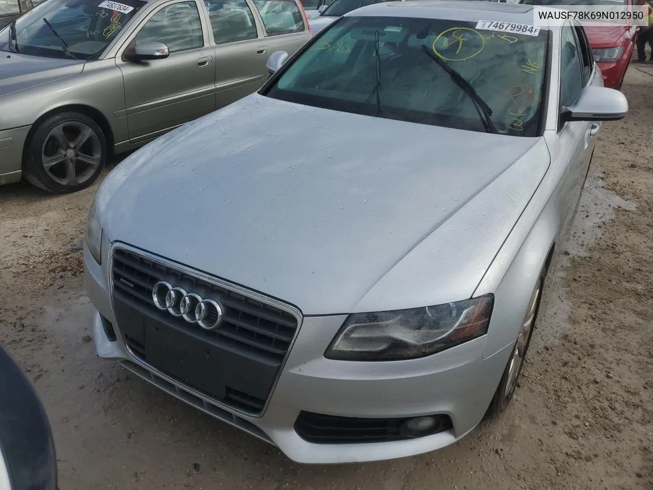 2009 Audi A4 Premium Plus VIN: WAUSF78K69N012950 Lot: 74679984