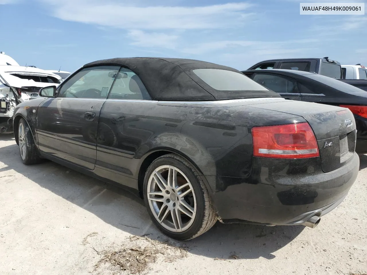 2009 Audi A4 2.0T Cabriolet VIN: WAUAF48H49K009061 Lot: 76444334