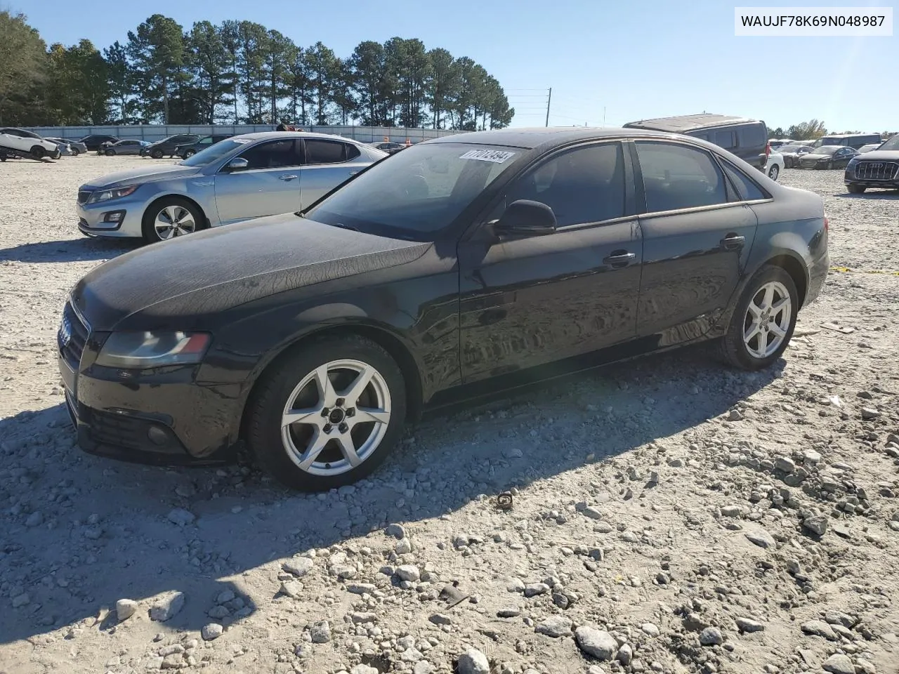 2009 Audi A4 Premium Plus VIN: WAUJF78K69N048987 Lot: 77012494