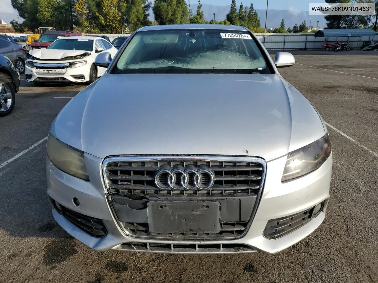 2009 Audi A4 Premium Plus VIN: WAUSF78K09N014631 Lot: 77255754