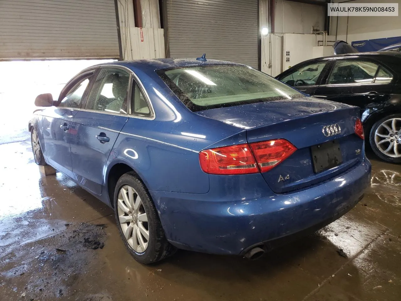 2009 Audi A4 3.2 Quattro VIN: WAULK78K59N008453 Lot: 77368924