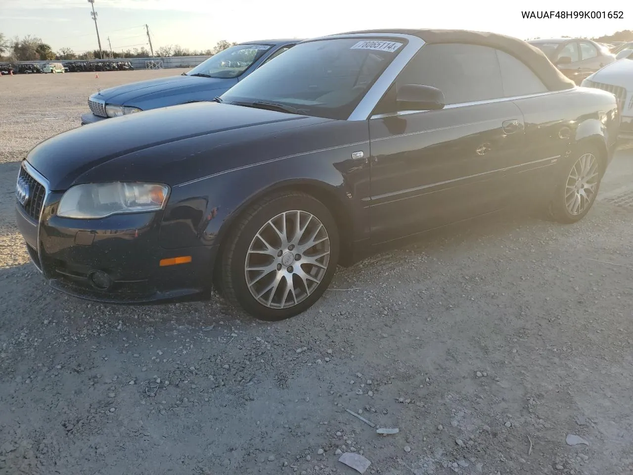 2009 Audi A4 2.0T Cabriolet VIN: WAUAF48H99K001652 Lot: 78065114