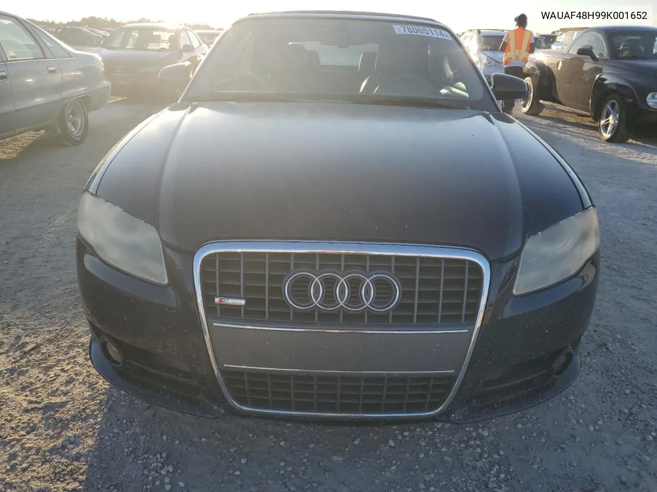 2009 Audi A4 2.0T Cabriolet VIN: WAUAF48H99K001652 Lot: 78065114