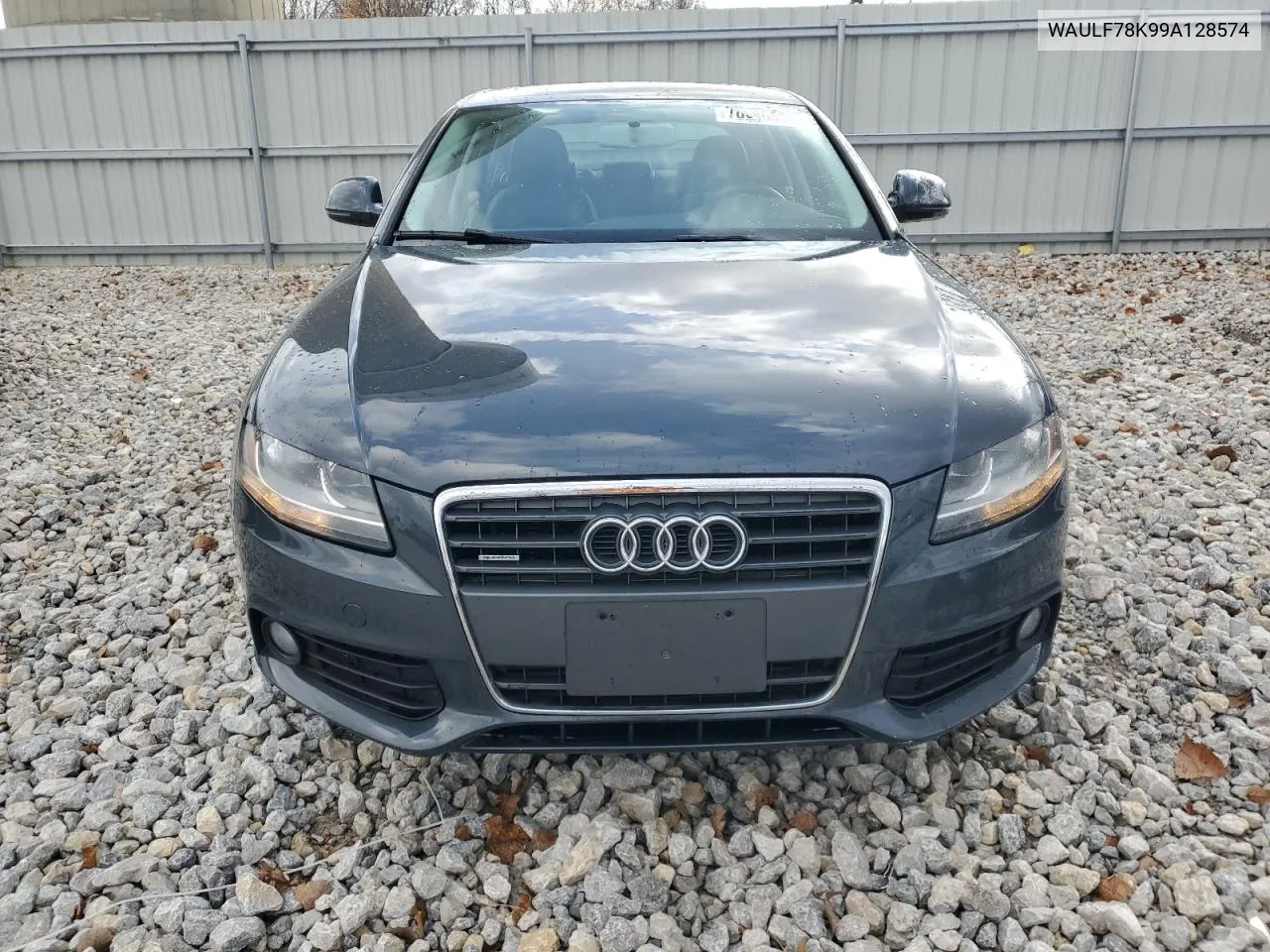 2009 Audi A4 2.0T Quattro VIN: WAULF78K99A128574 Lot: 78686504