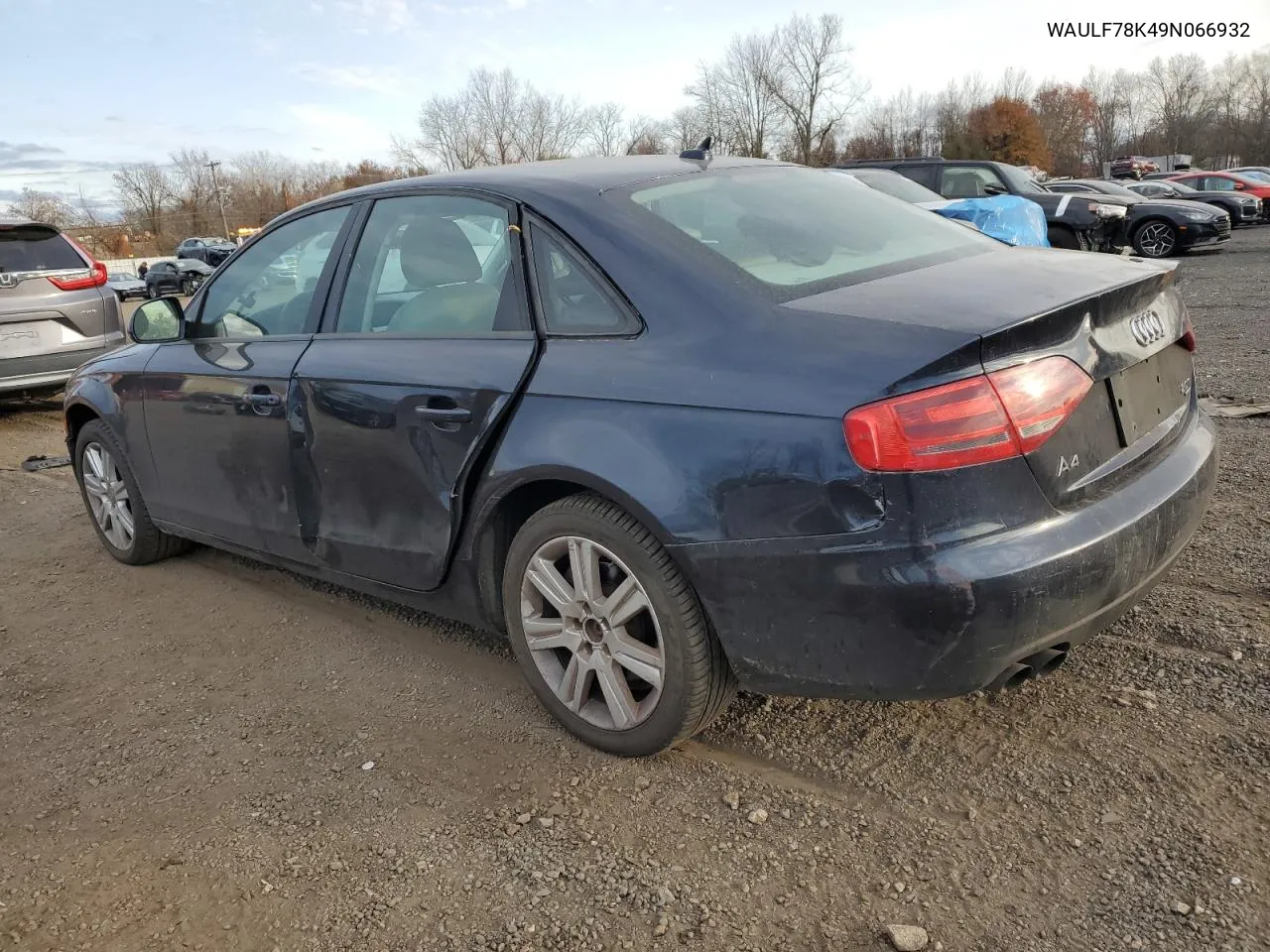 WAULF78K49N066932 2009 Audi A4 2.0T Quattro