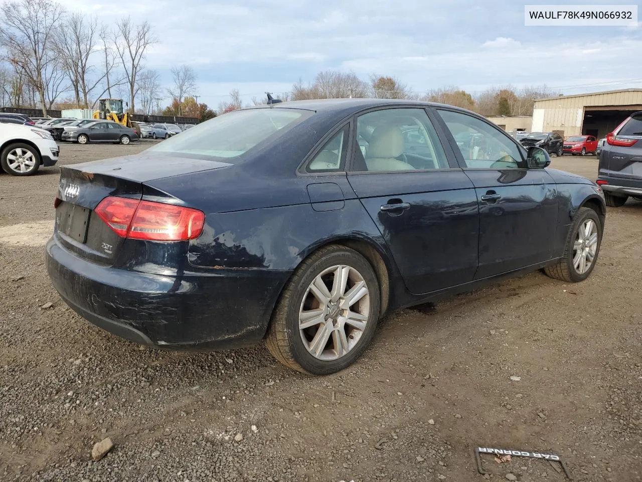 WAULF78K49N066932 2009 Audi A4 2.0T Quattro