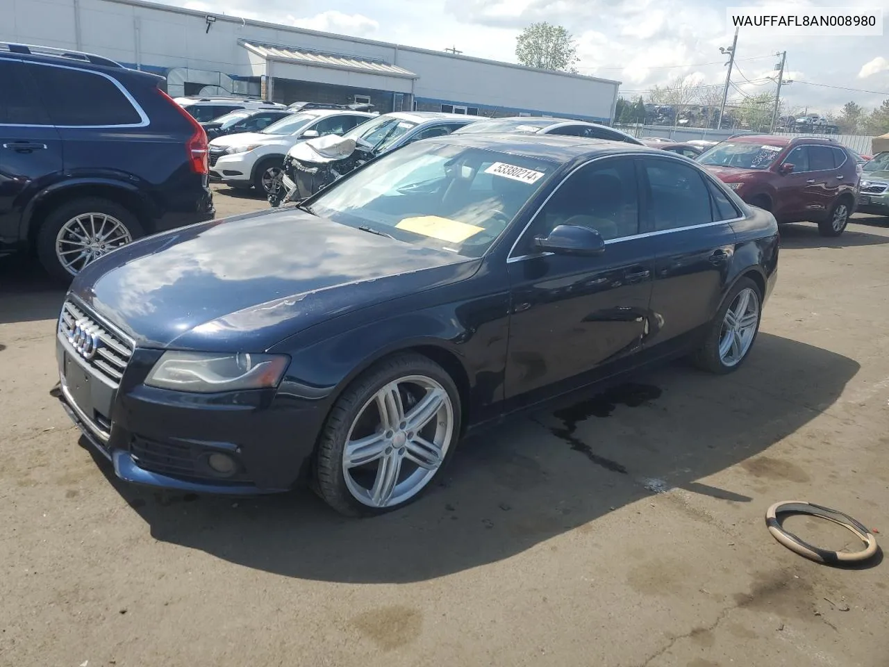 WAUFFAFL8AN008980 2010 Audi A4 Premium Plus