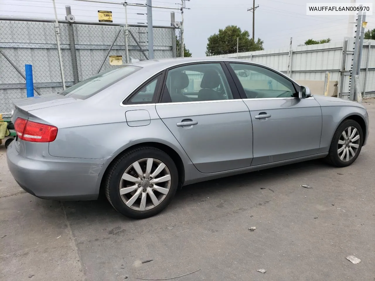 2010 Audi A4 Premium Plus VIN: WAUFFAFL6AN006970 Lot: 60905204