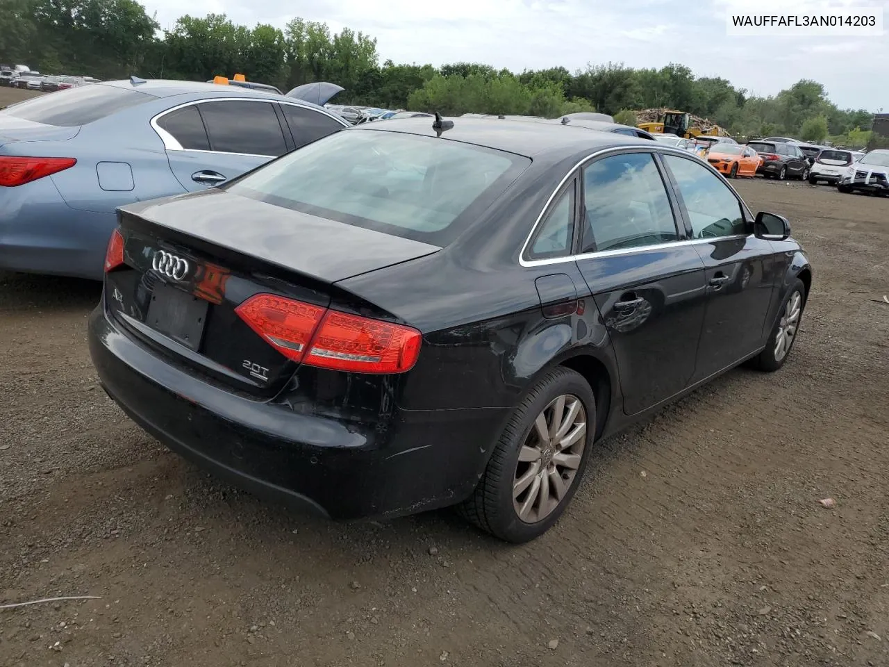 2010 Audi A4 Premium Plus VIN: WAUFFAFL3AN014203 Lot: 62153694