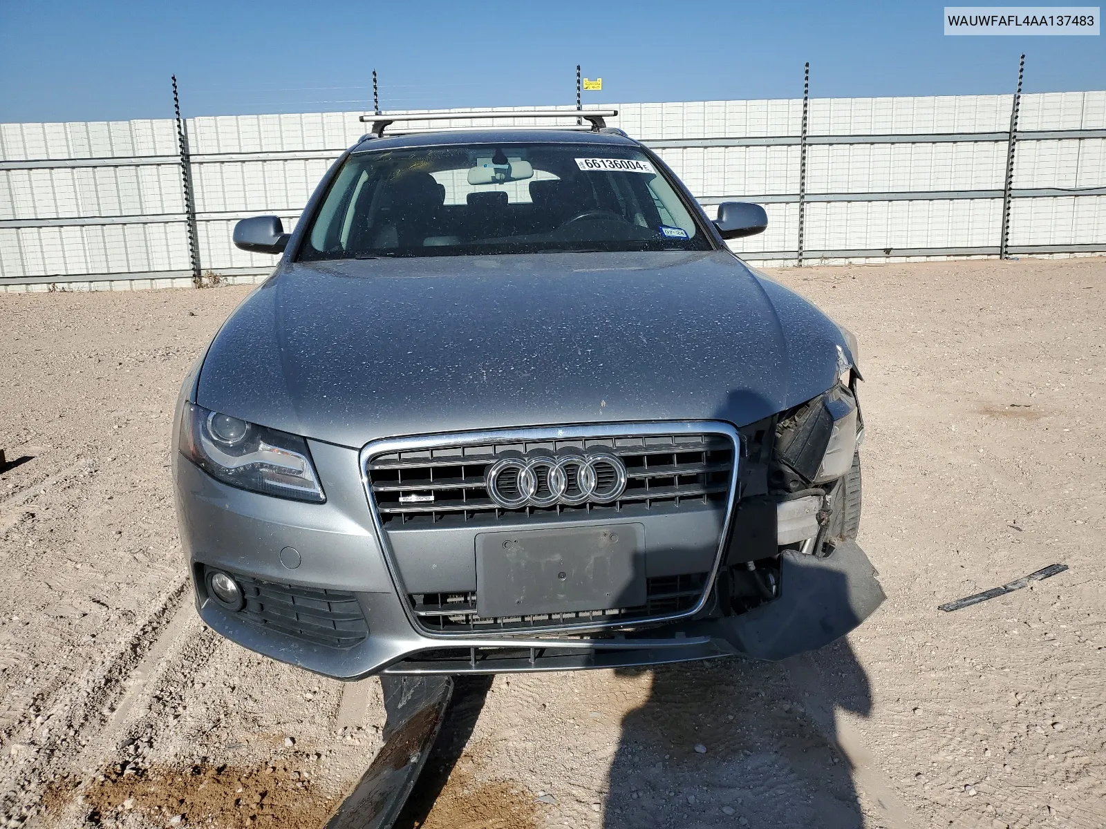 WAUWFAFL4AA137483 2010 Audi A4 Premium Plus