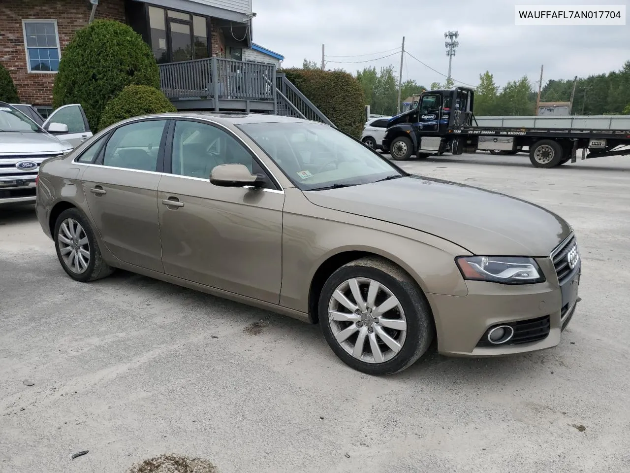 2010 Audi A4 Premium Plus VIN: WAUFFAFL7AN017704 Lot: 67339084