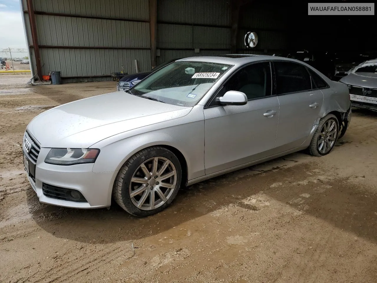 WAUAFAFL0AN058881 2010 Audi A4 Premium