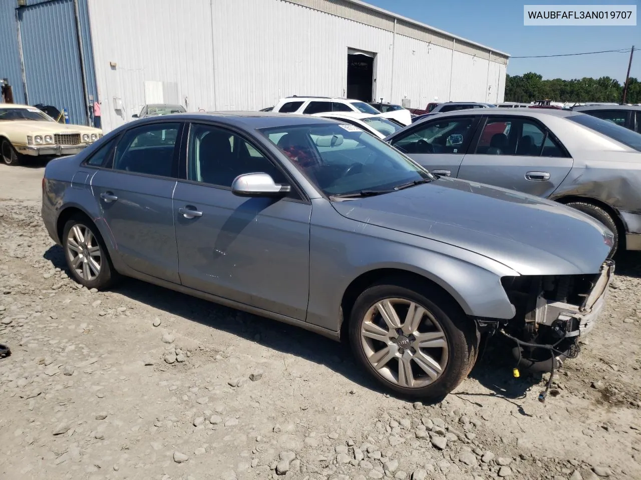 WAUBFAFL3AN019707 2010 Audi A4 Premium