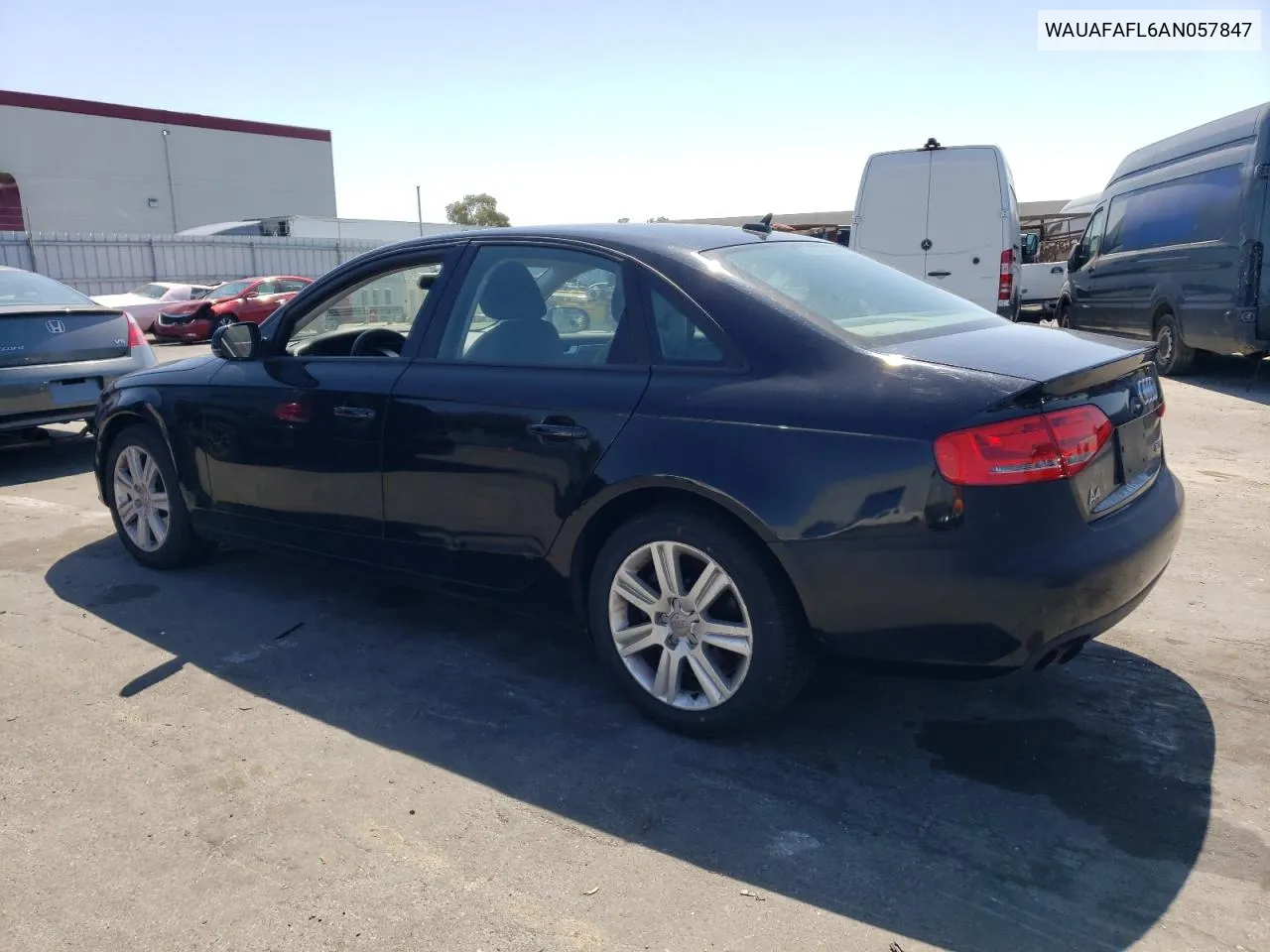 2010 Audi A4 Premium VIN: WAUAFAFL6AN057847 Lot: 69715474