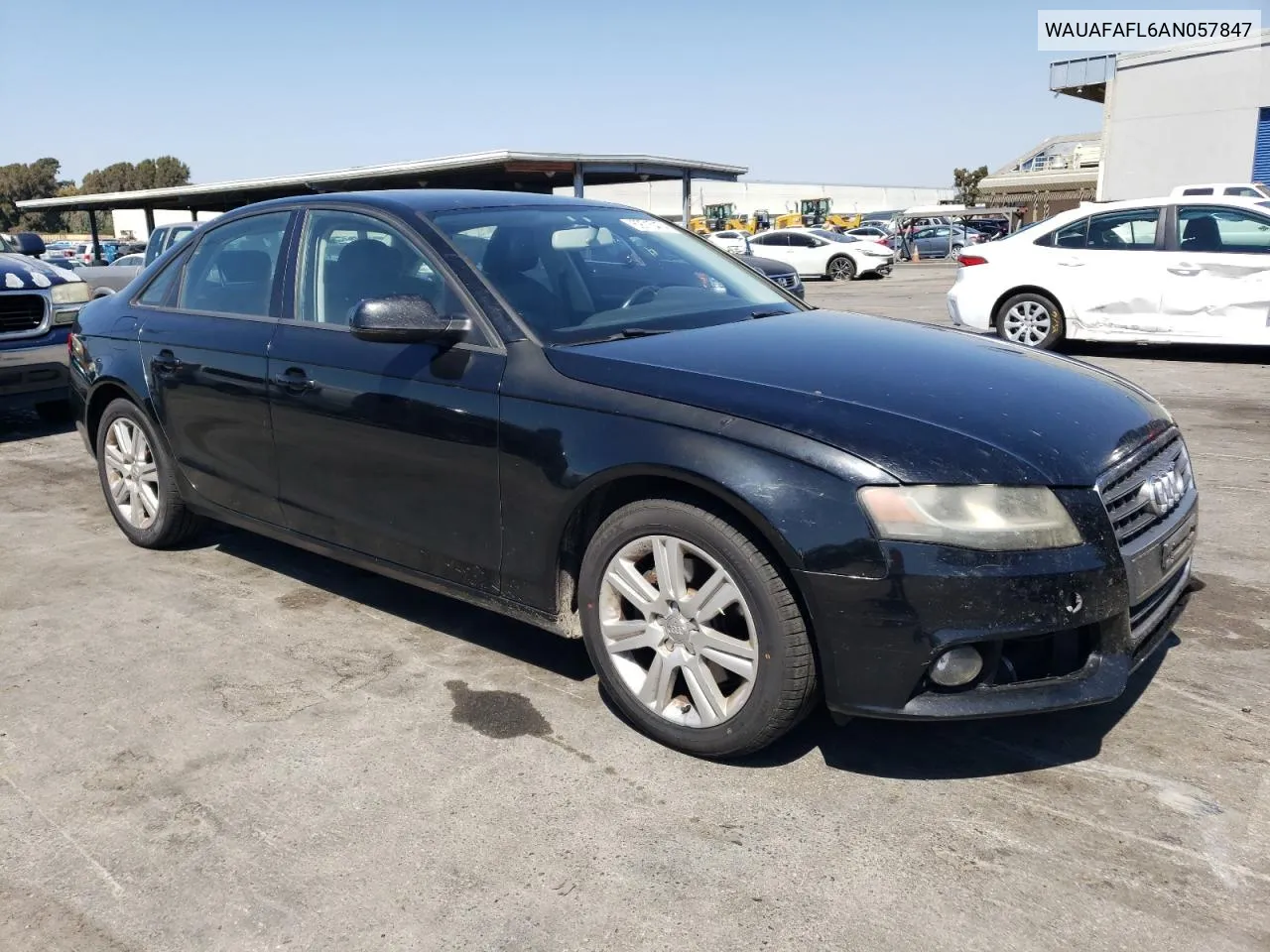 2010 Audi A4 Premium VIN: WAUAFAFL6AN057847 Lot: 69715474